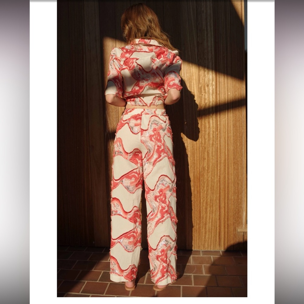 Arianne Elmy vacation flow pants $230 small - Picture 4 of 16